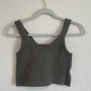 Grey Madewell bra top!
